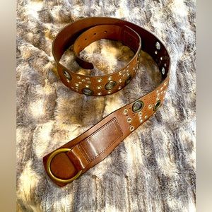 Antoniazzi Firenze Genuine Leather Belt Brown Size Large